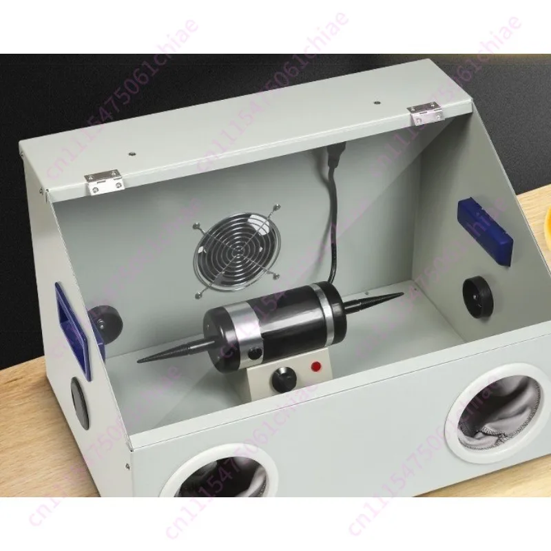 Dust-proof Desktop Integrated Dust Box Cover with Suction Layer Wenwan Gold and Silver Jewelry Grinding and Polishing Machine