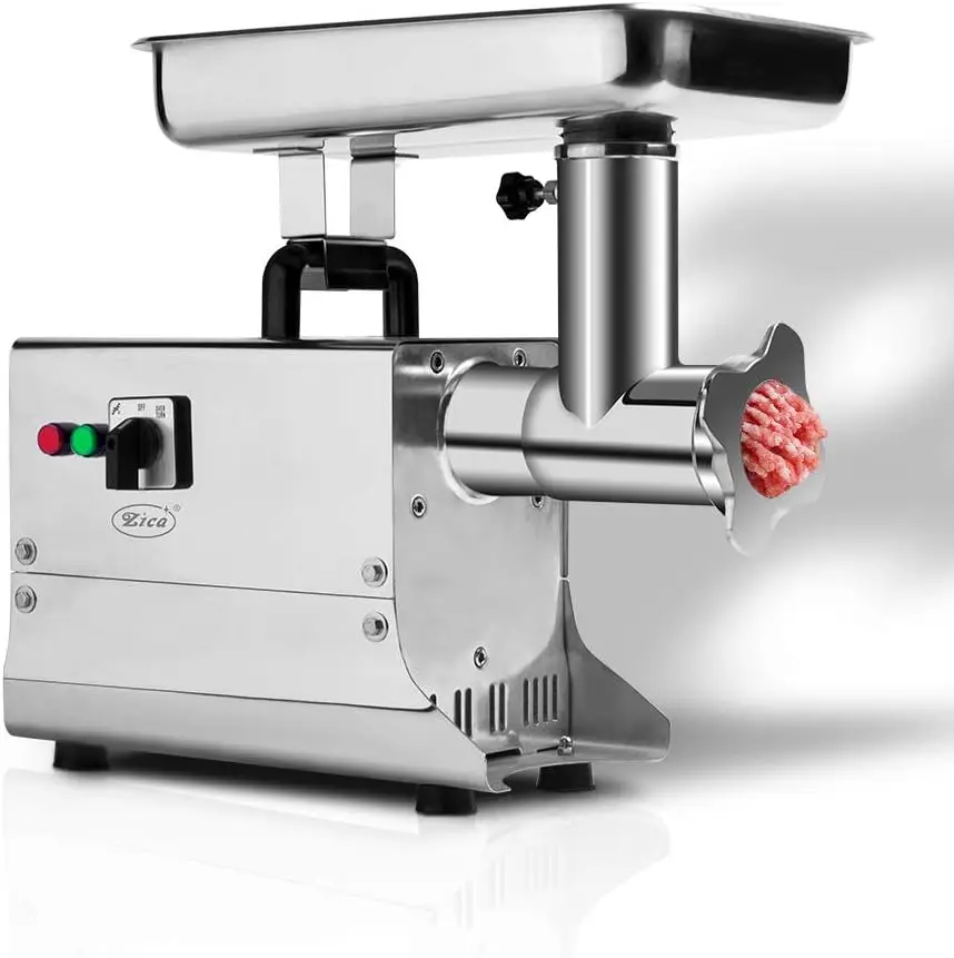 

22 1 5HP Electric Stainless Steel Commercial Grade Meat Grinder Sausage Stuffer 1100 Watts 485 LBS Per Hr