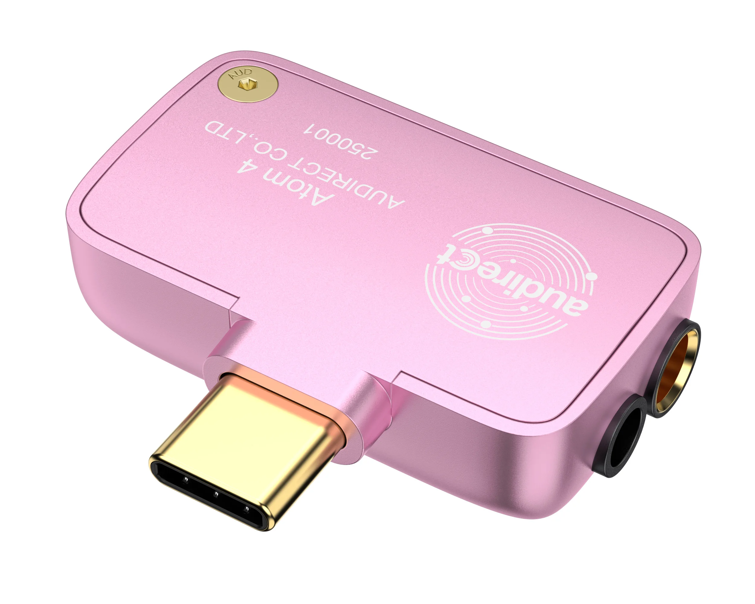 Audirect ATOM4 الصوت المحمول DAC/Amp مع مضخم سماعة الرأس USB C ذو الدائرة المتوازنة الحقيقية