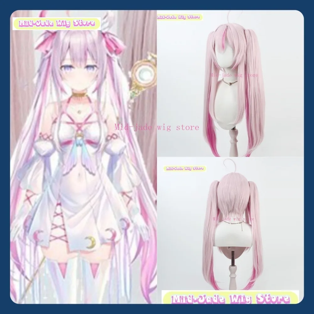 

Mid-jade Wig Store NIJISANJI Na Sera Cosplay Wig Anime Game Role Playing Synthetic Hair Halloween Party