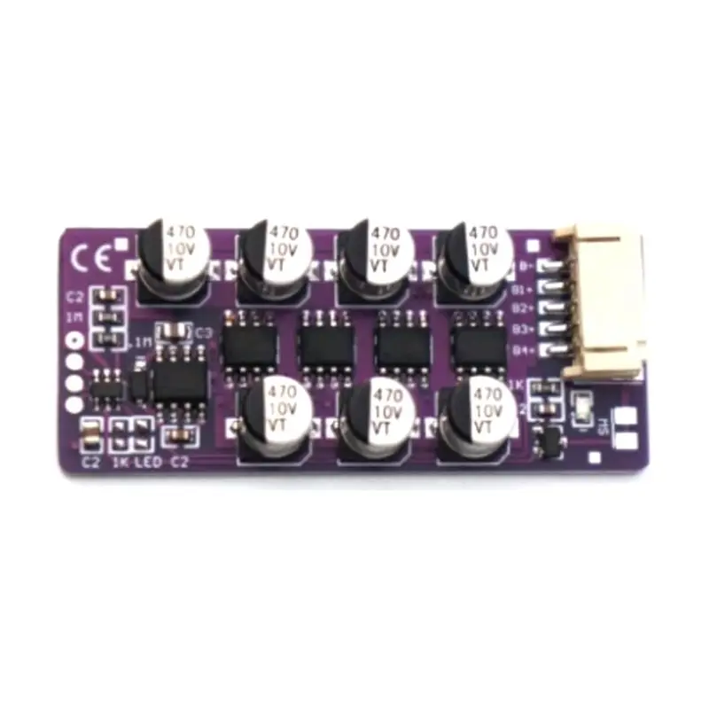3S-4S 1.2A Li-Ion Lifepo4 Battery Capacitive Equalizer Board 18650 Battery Equalizer Energy Transfer Capacitor BMS Board