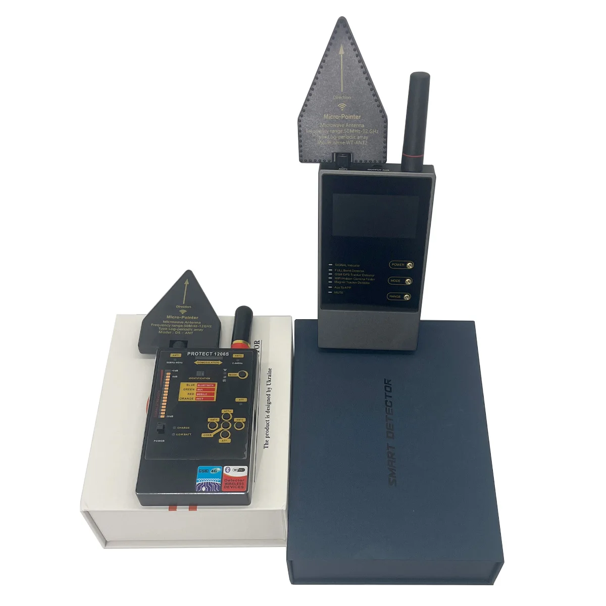 

Vodasafe 1206S Anti - Spy Detector, Real - Time 4G Signal & GPS Tracker Detection for Security Hidden Camera Detector