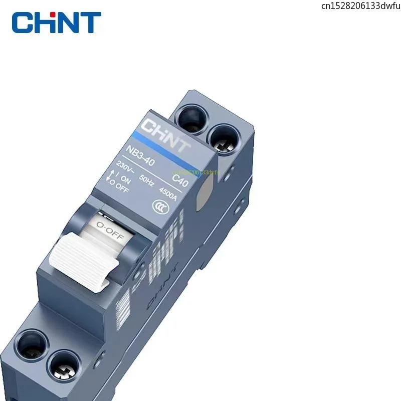 CHINT Luxury Top Quality NB3-40 Air Switch 1P+N Website Flagship Store Household Circuit Breaker Space Double Out Air Switch MCB