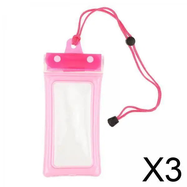 

Inflatable Boat Bag Style Waterproof Phone Case TPU Material Multipurpose Lanyard Pouch for Snorkeling Swimming Boating
