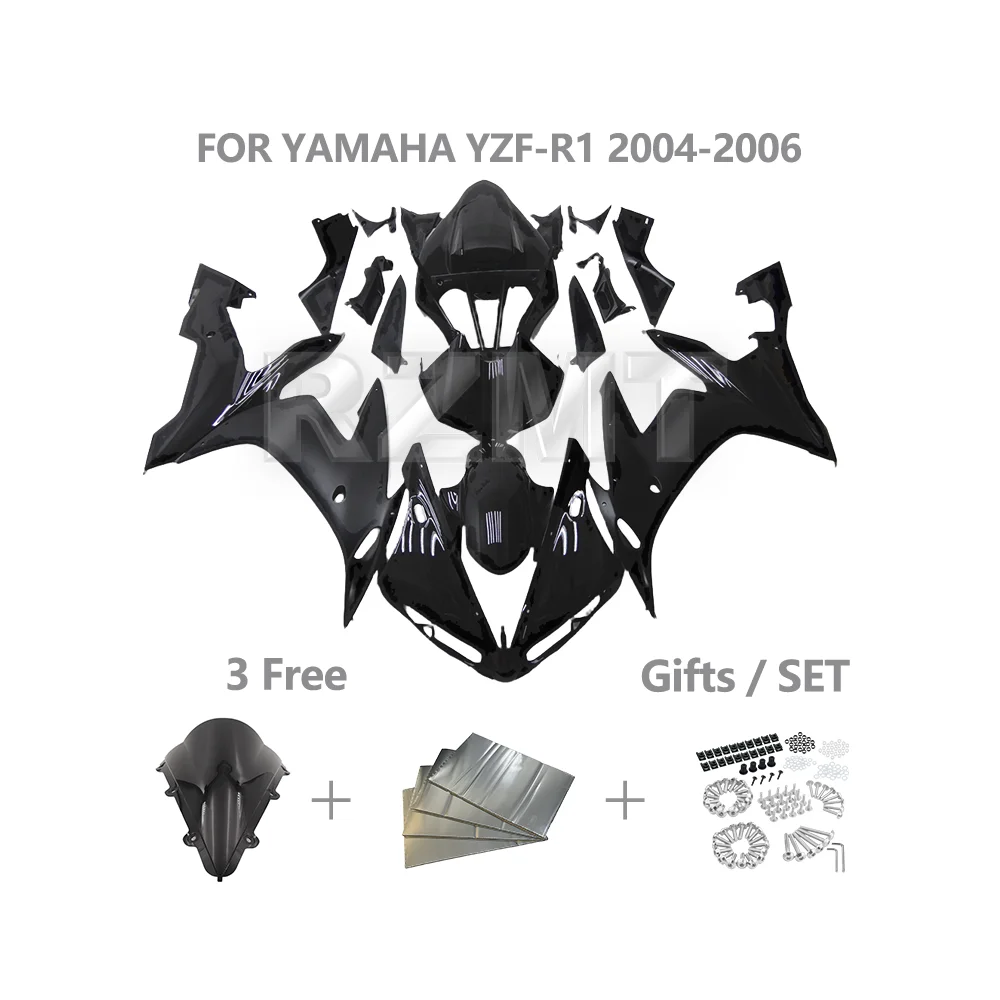 

Комплект обтекателя для мотоцикла YAMAHA YZF-R1 2004-2006 YZF R1, детали рамы и кузова мотоцикла, детали обтекателя из АБС-пластика Y1005-101a