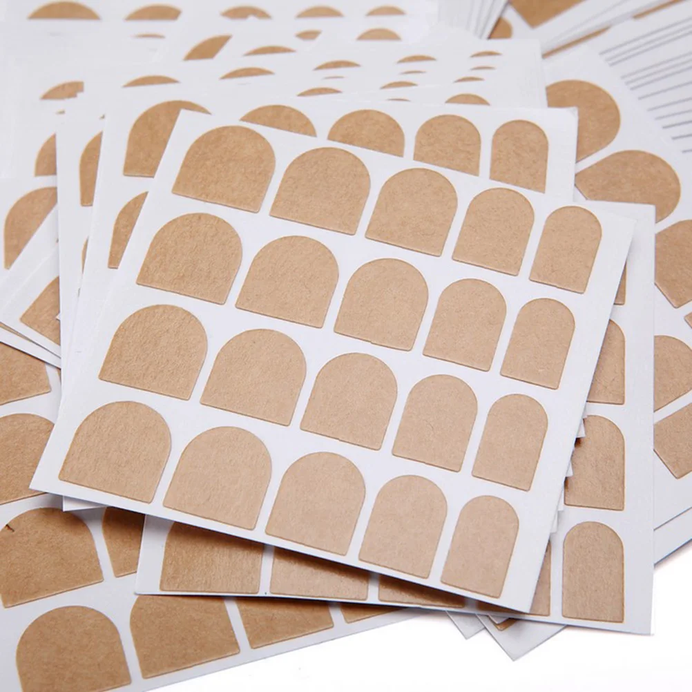 Autocollants pour ongles, 50 feuilles, enveloppes auto-adhésives, onglets de gelée, accessoires de manucure, faciles à enlever, sans résidus