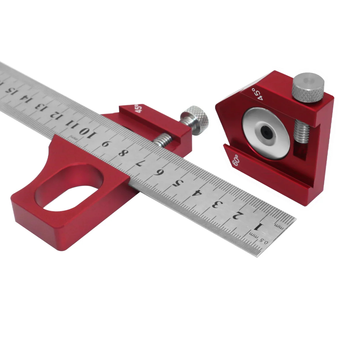 Einstellbare Stahl lineal Position ier block kombination Vierkant winkel Markierung lehre Linien schreiber Lineal Festes Positions messwerk zeug – Detail 6