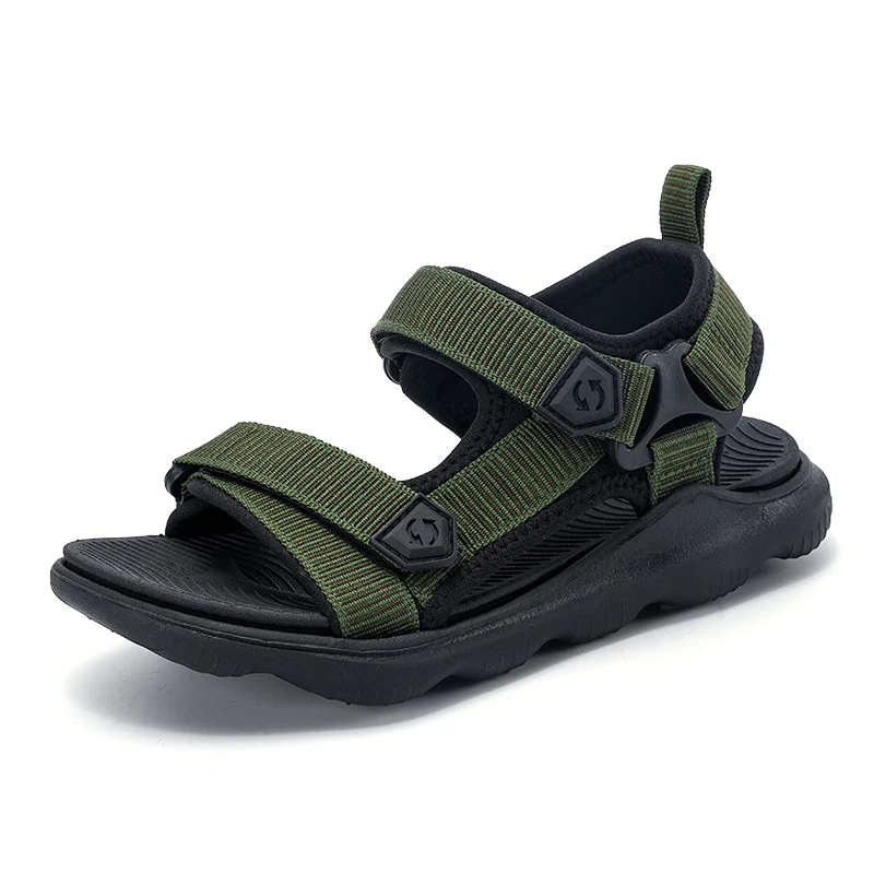 Kinder Sommer Lässige Atmungsaktive Sandalen Offene spitze Rutschfeste Strandschuhe für Kinder Jungen Outdoor Sport Walking Größe 30-40 – Detail 13