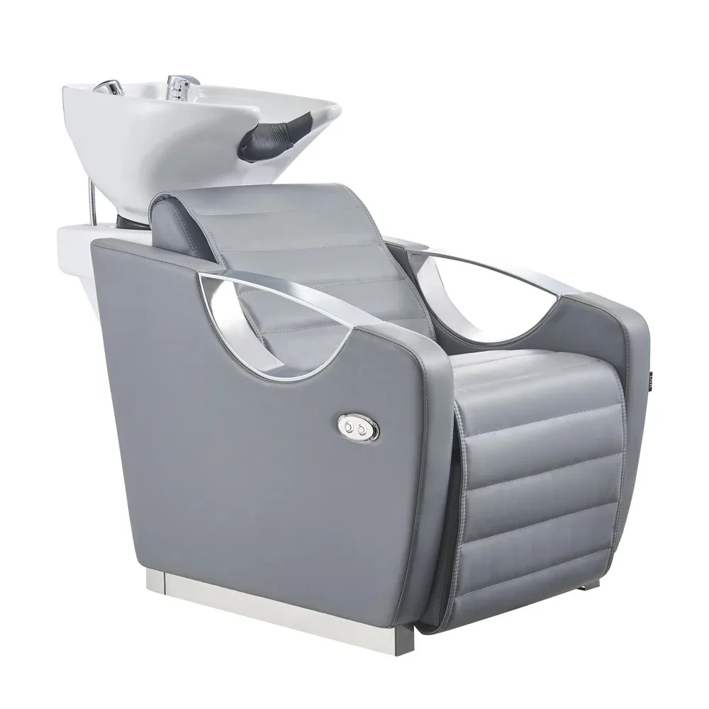 

Luxury Barbershop Equipment Hair Salon Furniture Salon Sink Hair Washing Salon Sink Hair Washing Shampoo Chair