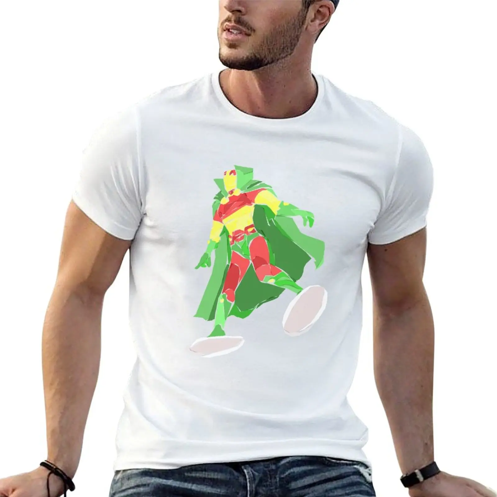 T-shirt Mister Miracle, t-shirt essentiel de couleur unie