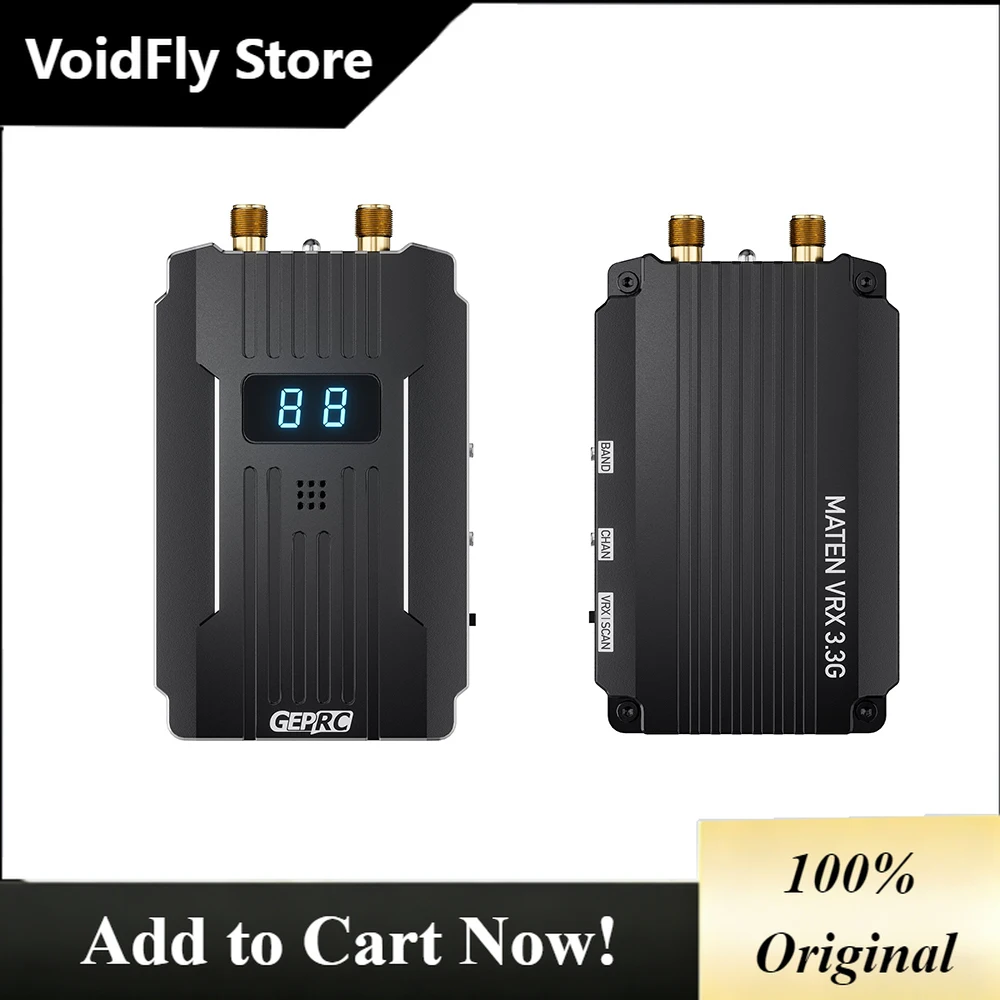 VoidFly GEPRC MATEN 3.3G VRX with 3.3G Signal Alarmer