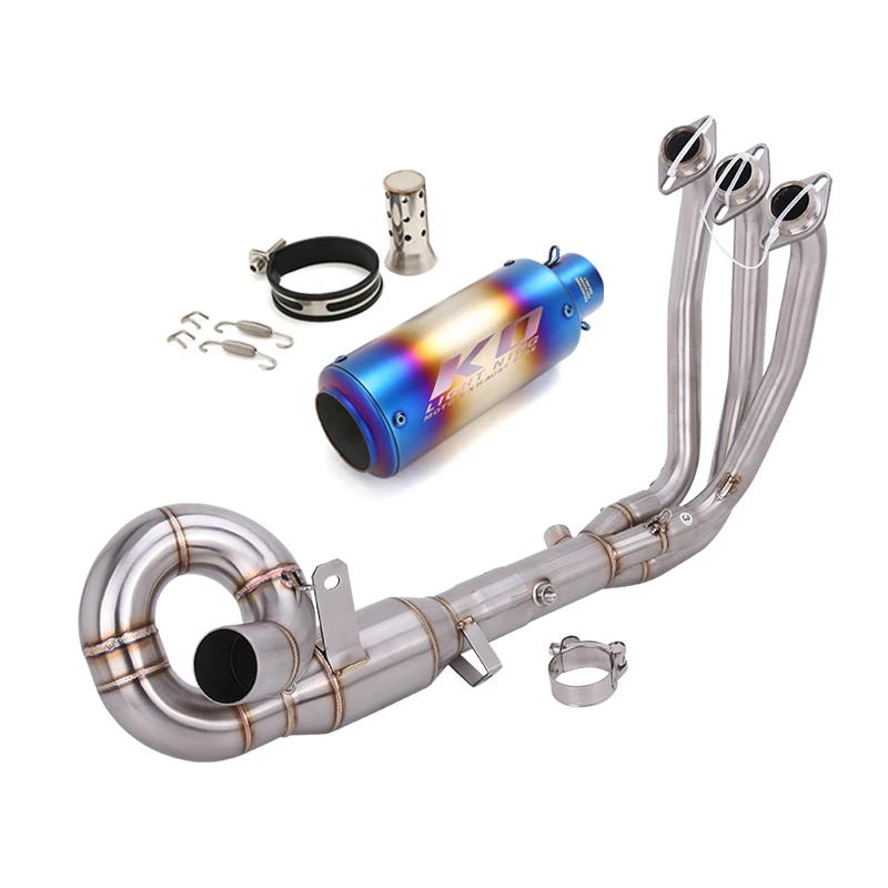 51MM Systeem Voor CF-Moto 675SS 675SR 24-2026 675NK 25-26 Motorfiets Uitlaatdemper Front Header Pijp Roestvrij staal Slip Op EU