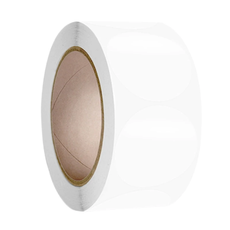 500pcs Клейтная оберточная метка прозрачная наклейка с обертыванием ПВХ для рассылки конверта .h05a