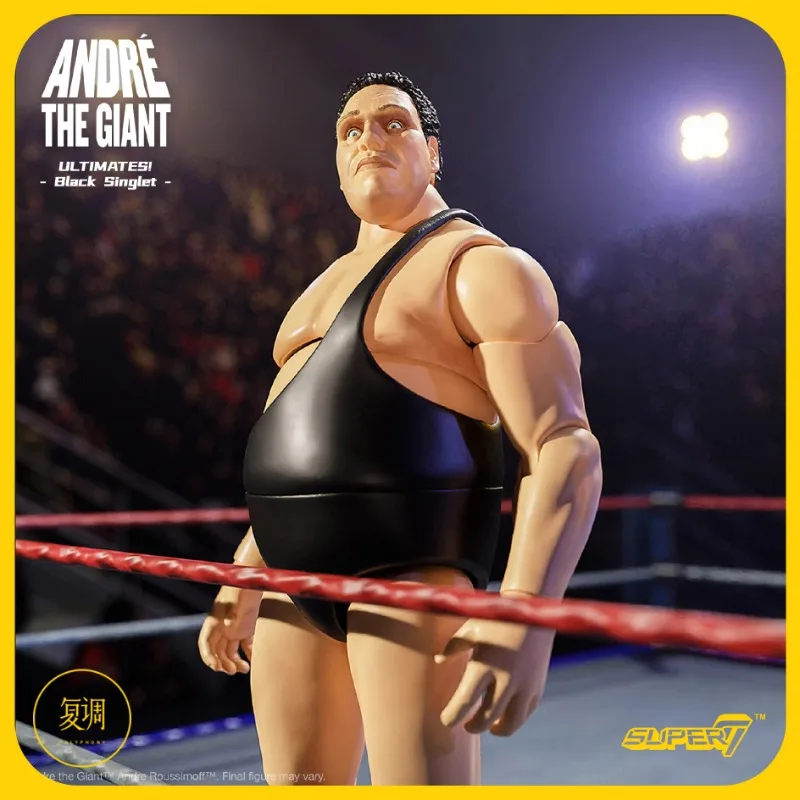 Super7 Giant Andre Ultimate Series Black Vest Andre WWE Wrestling