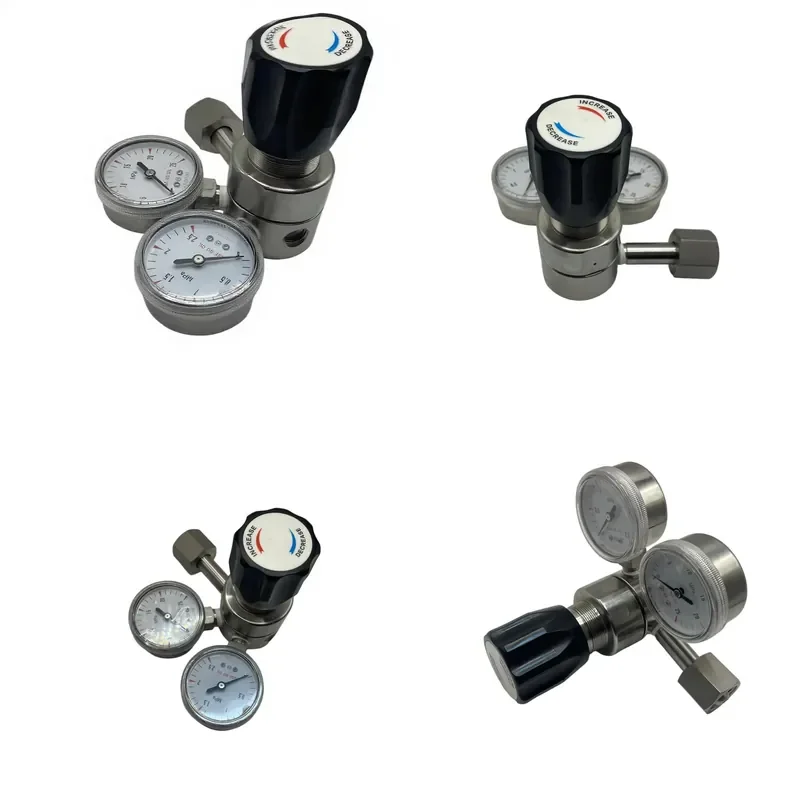 Factory Direct Sales 316L Stainless Steel Hydraulic Pressure Relief Control Valve 1/4 Inch Voltage Regulator High Purity