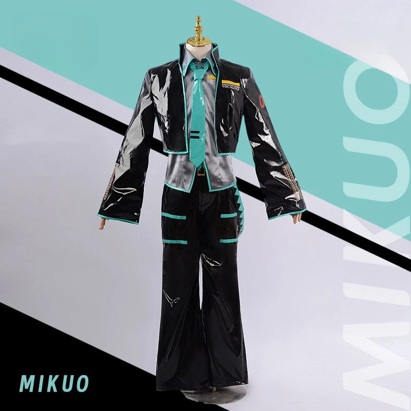

VOCALOID MIKUO Косплей Костюм Представление Костюм Хэллоуин Рождество Аниме Анимационный Костюм