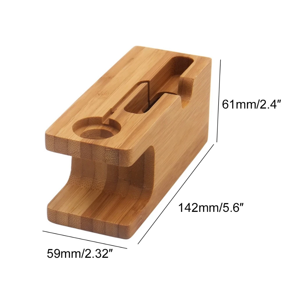 1PCS Wood Cell Phone Stand Wooden Cell Phone Stand with Sound Amplifier Phone Holder Desk Support