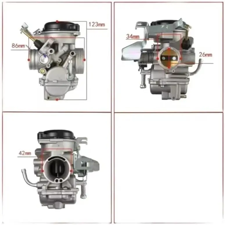 1PCS Fit For Bajaj Discover 125 ST Discover 125 M Motorcycle Carburetor Carb