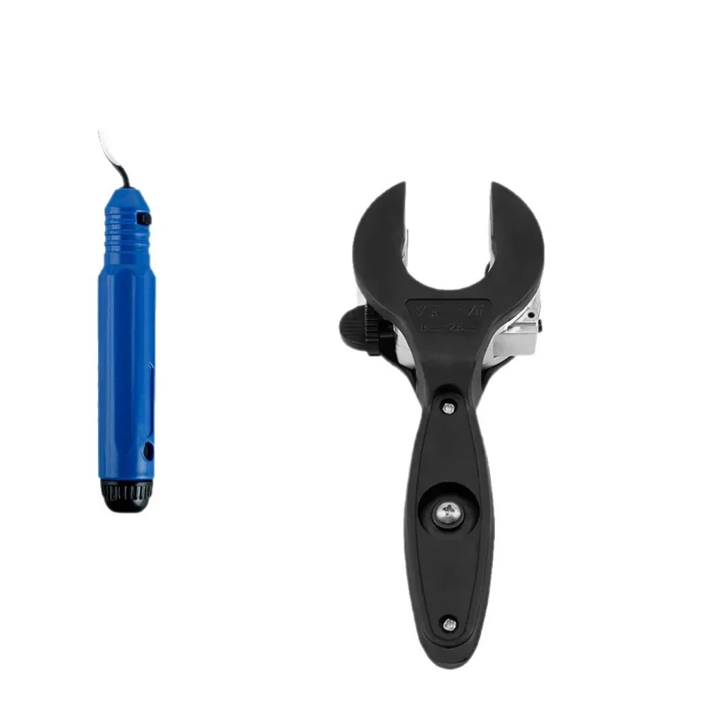Ratchet Pipe Cutter Set with Comfortable Handle and 360 Degree Rotating Blade for Quick and Accurate Pipe Cutting