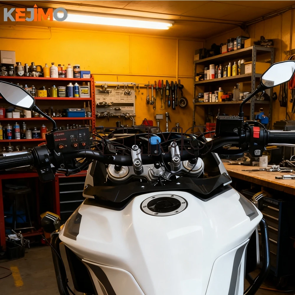 

ДЛЯ Tiger 850 Sport TIGER 850 SPORT 2021 2022 2023 2024 2025 Аксессуары для мотоциклов Вилка с ЧПУ Дефлектор ветра с восходящим потоком воздуха