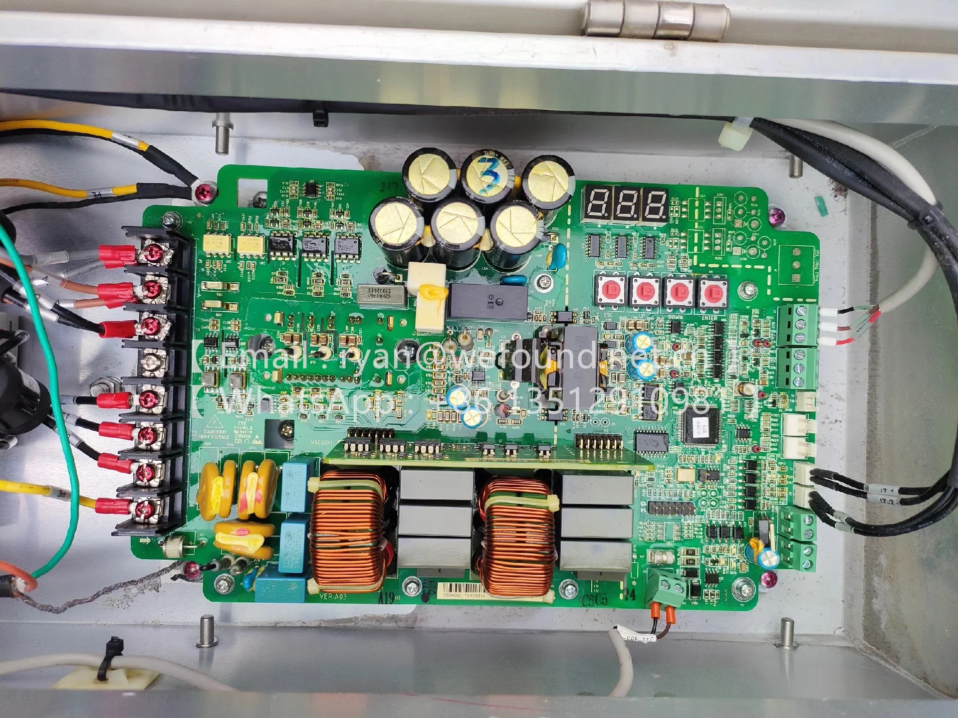 VSC02M1 Silent speed regulating board for external fan
