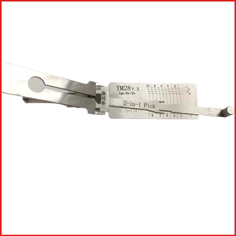 

Key Decoder Car Locks Decoder Lockpicking Tools for VAUXHALL and OPEL 2in1 Automatic YM28 Lishi for Buick Opel Locksmith