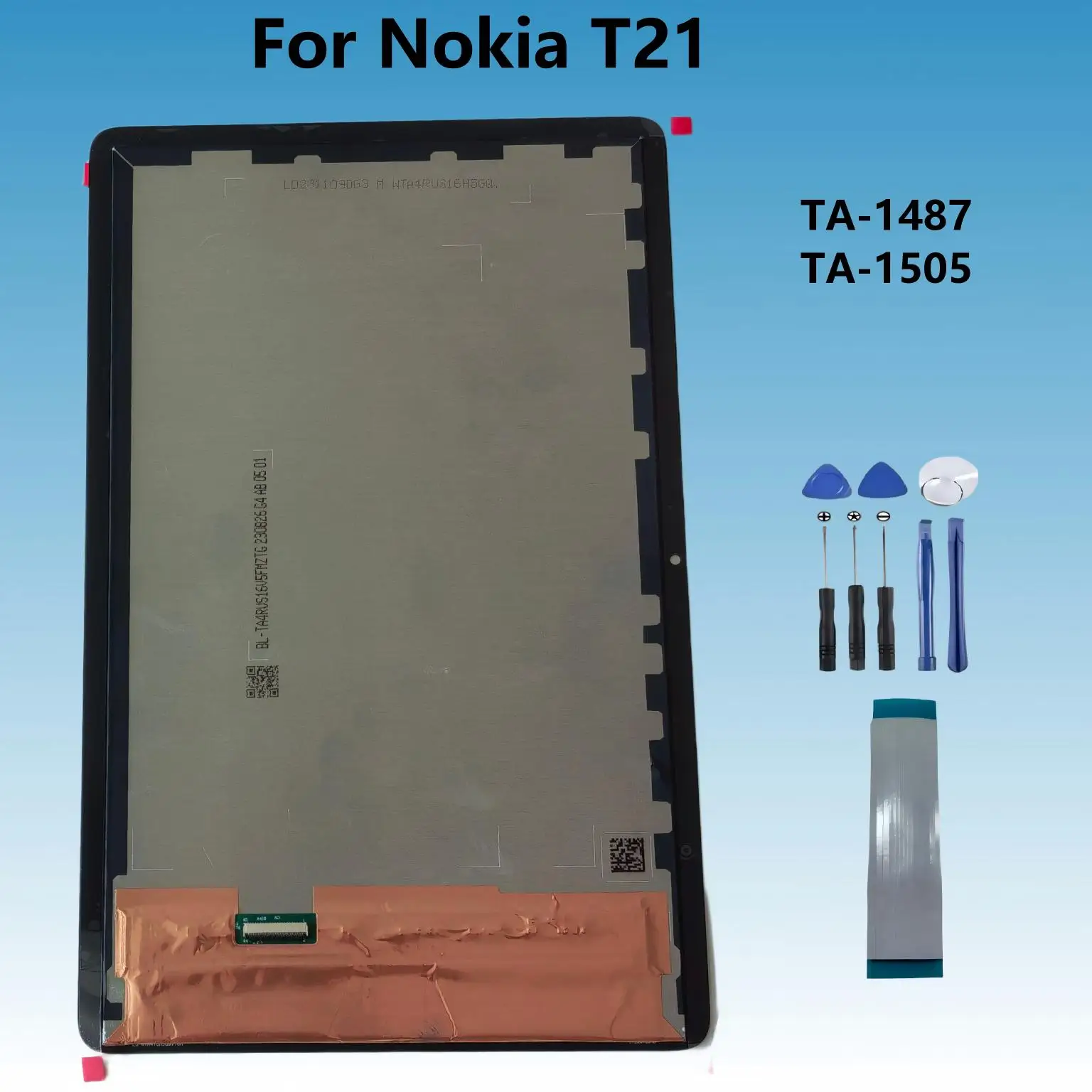 

AAA For Nokia T21 TA-1487 TA-1505 LCD Display Touch Screen Digitizer Assembly Replacement