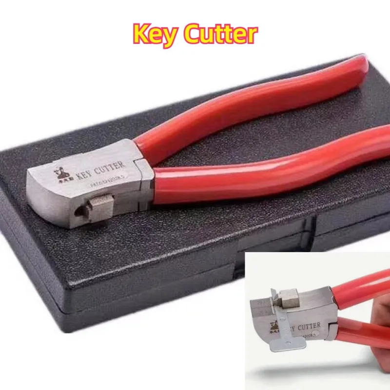 Key Cutter Key Clamp Manual Cutting Tool for Auto Key Blanks Locksmith Tool Lishi 2 in 1 Decoder