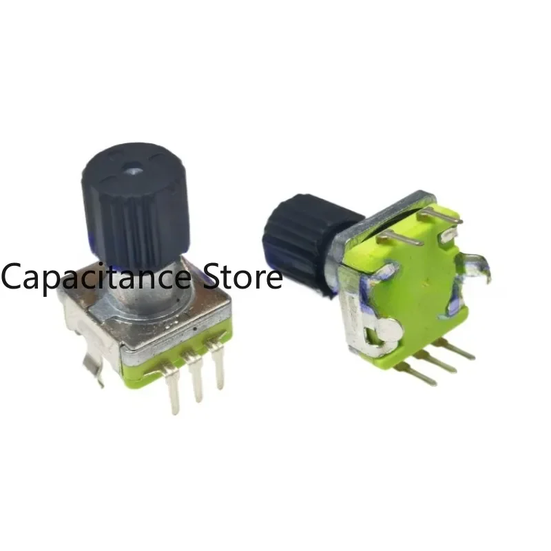 

5PCS Left and right rotary reset switch with key EC11 car audio menu selection toggle