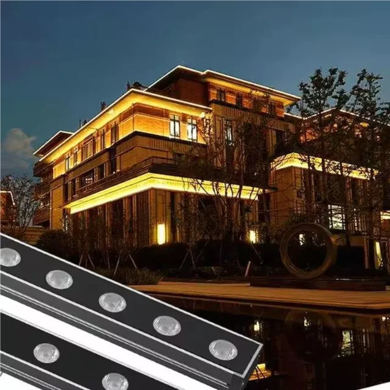 Led Wall Washer Light Outdoor Waterproof Sunproof Billboard Door Bridge Hotel Exterior Wall Project Lighting Outdoor Spotlights