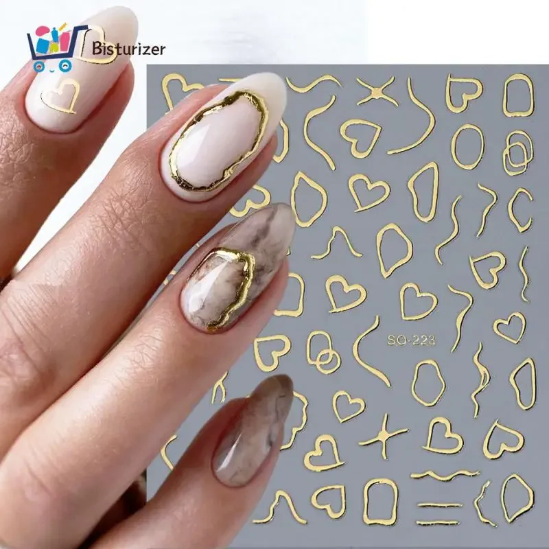 Nail Patch Three-dimensional Multi Purpose Nail Tool Nail Stickers Laser Beauty Nail Decoration Colorful Nail Art Embossed