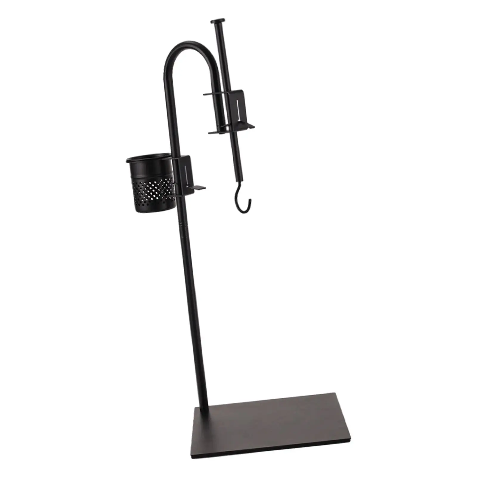 

Camping Pot Hook Stand Adjustable Height Pole Bracket Tea Accessories Hanging Hook for Camping Tool Picnic Outdoor Table Hiking
