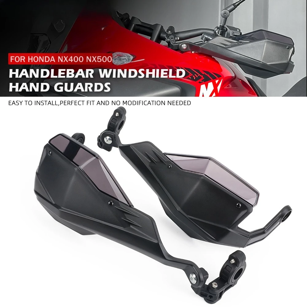 Motorcycle Handlebar Handguard Wind Deflector Lever Protector For Ho nda NX400 NX500 CB500X 2025