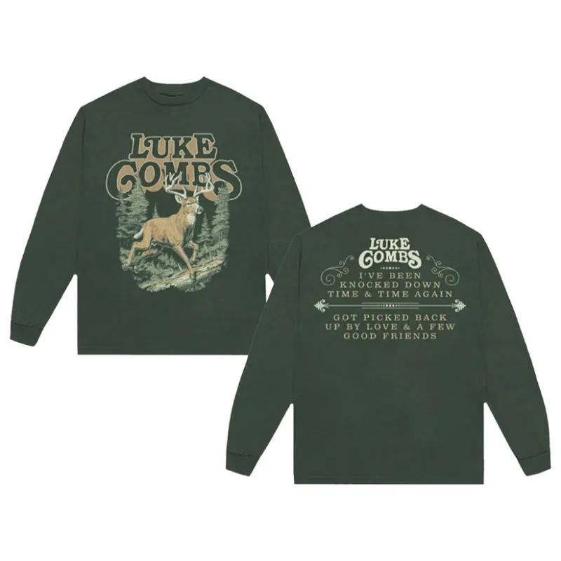 

Luke Combs Sweatshirts 2025 Merch Cosplay Women Men Fashion Sweatshirt Unisex Hip Hop pullover Hoodies Streetwear