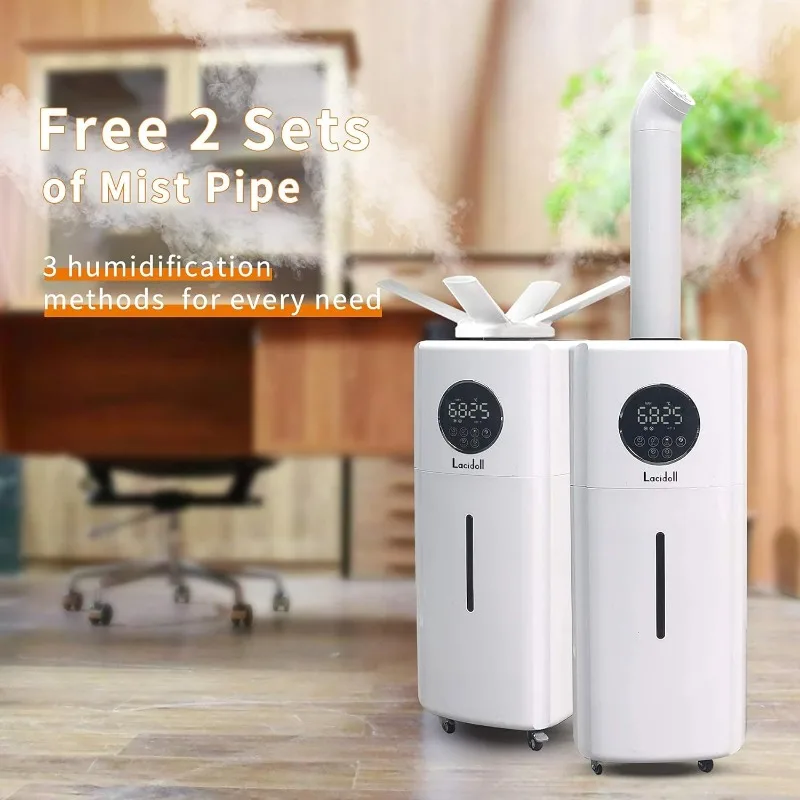 Humidifiers for Large Room Whole House Humidifier for Home 2000 sq.ft, 5.5Gal Cool Mist Top Fill Humidifier Floor Humidifier 21L