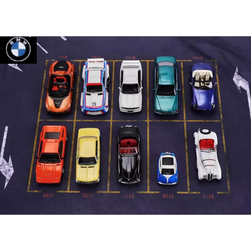 2024 Nieuwe BMW BMW originele authentieke 1:64 legering spuitgieten auto collectie Decoratie Jongen cadeau Kind vakantie verjaardagscadeau