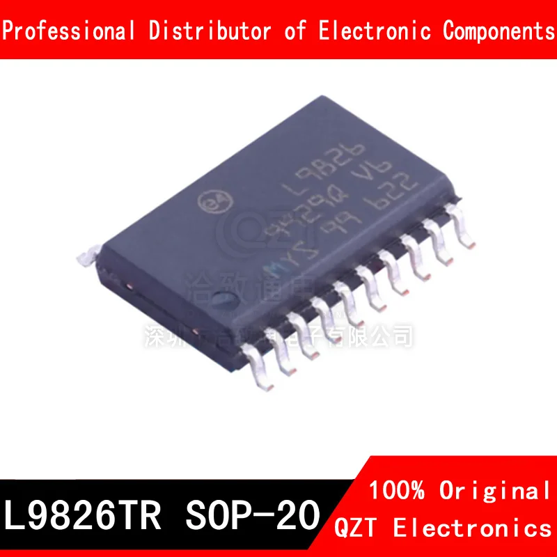 10pcs/lot L9826TR SOP L9826 E-L9826TR SOP-20 new original In Stock