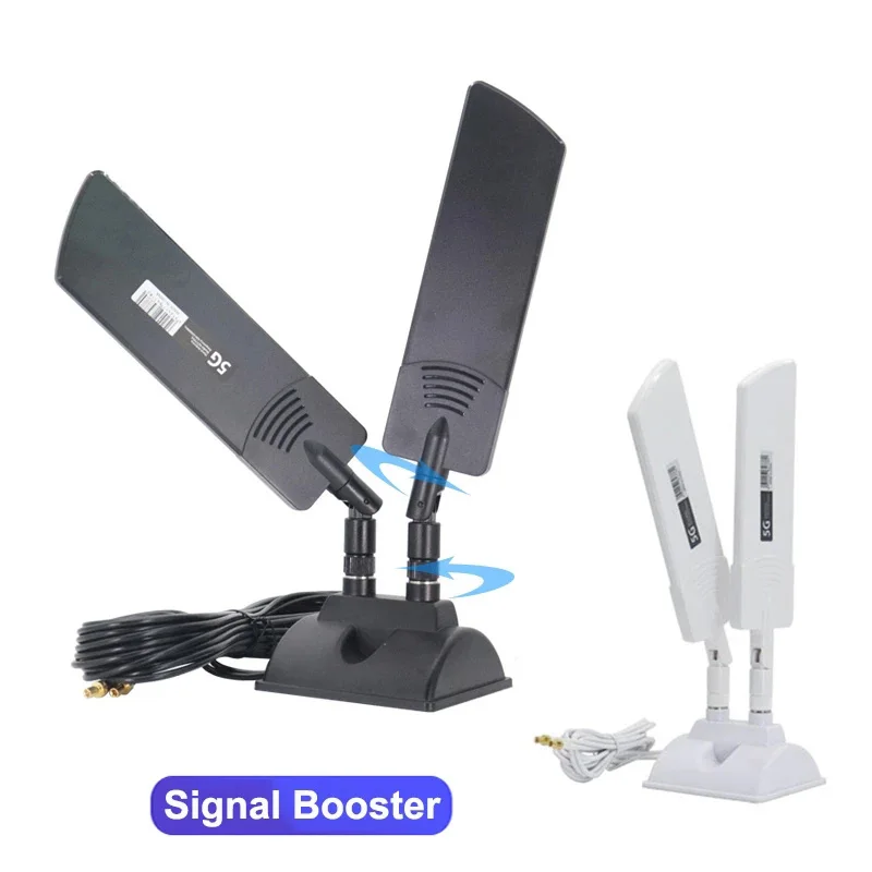 Banyanxin 42dbi 5G Router External Antenna Outdoor Long Range WiFi Signal Coverage Booster 4G 3G 2G Cellular