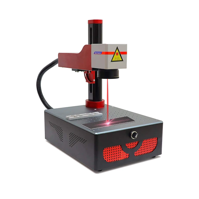 Fiber Laser Marking Machine 20W  110V Fiber Laser Engraver with 110x110mm Lens for Metal,Acrylic,PVC,ABS Fiber Laser Marker