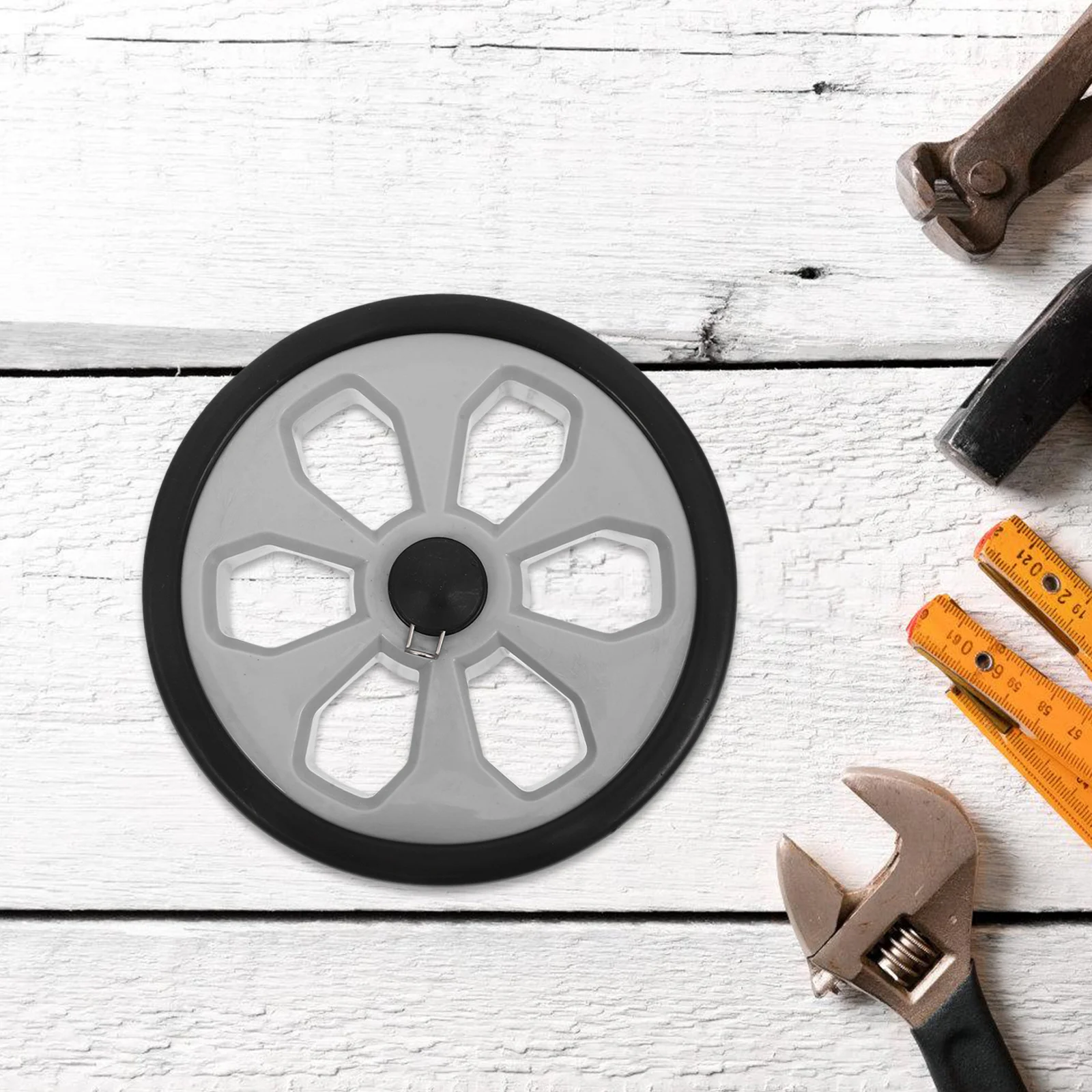 

2Pcs Grocery Cart Wheels Replacement Plastic Heavy Duty Shopping Cart Foldable Utility Trolley Rolling Wheels Wheel Shopping Bag