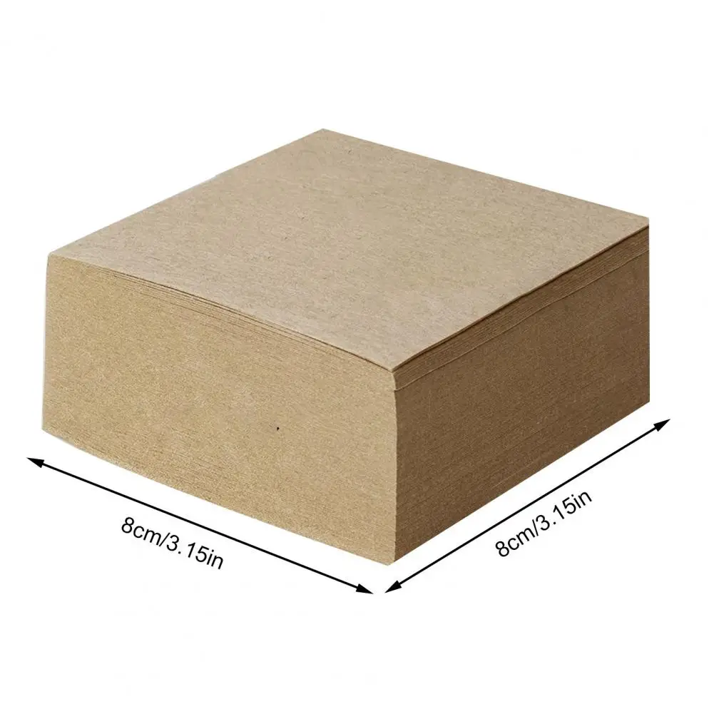 Sticky Notes Note Pad Culinary Baking Stickers Writing Tool Versatile Labels Task Management Sticky Notes School Office Supplies