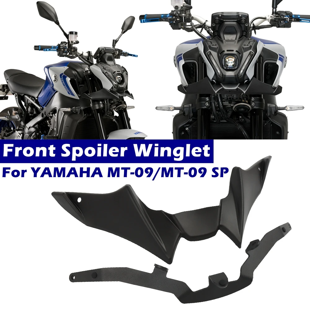 

Front Spoiler Winglet Fit For YAMAHA MT-09 MT09 MT 09 SP 2021 2022 2023 Motorcycle Sport Aerodynamic Wing Deflector