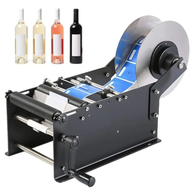 Manual Round for Businesses or Home Use Dispenses Adhesive Sticker Labels Fits Label Widths of 10-110mm & Lengths of 10-300mm
