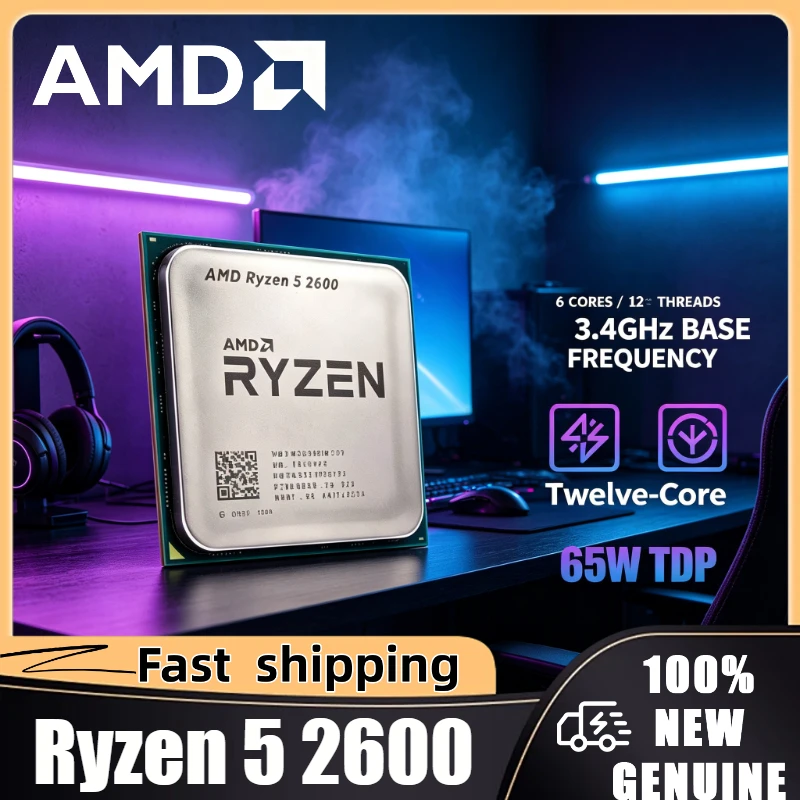 amd-ryzen-5-2600-34ghz-socket-am4-r5-2600-6-core-12-thread-cpu-processor-100-brand-new-and-original-but-hot-sale