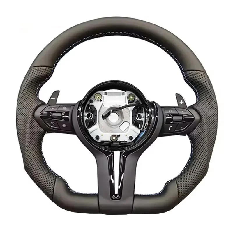 Steering Wheel Suitable For Bmw F30 F10 F31 F20 Is Made Of Leather For Alcantara Sports Steering Car Accessories //M Logo