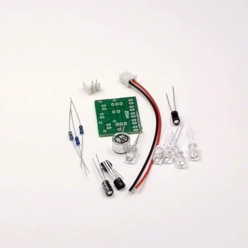 Voice-controlled Light LED Melody Light Module DIY Electronic Fun Kit Production Learning PCB Laboratory Electronic Enthusiasts