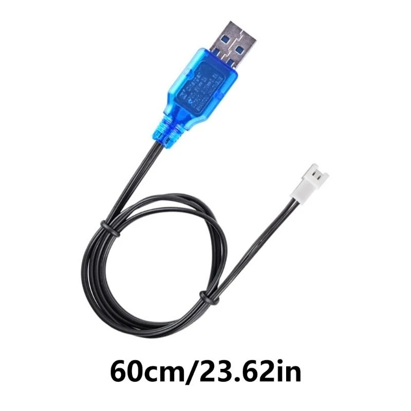 3.7V XH2.54 LiPo Lithium Battery USB Charger Cable with XH2.54 Connector for RC Car Boat FPV Drone Quadcopter - Image 3