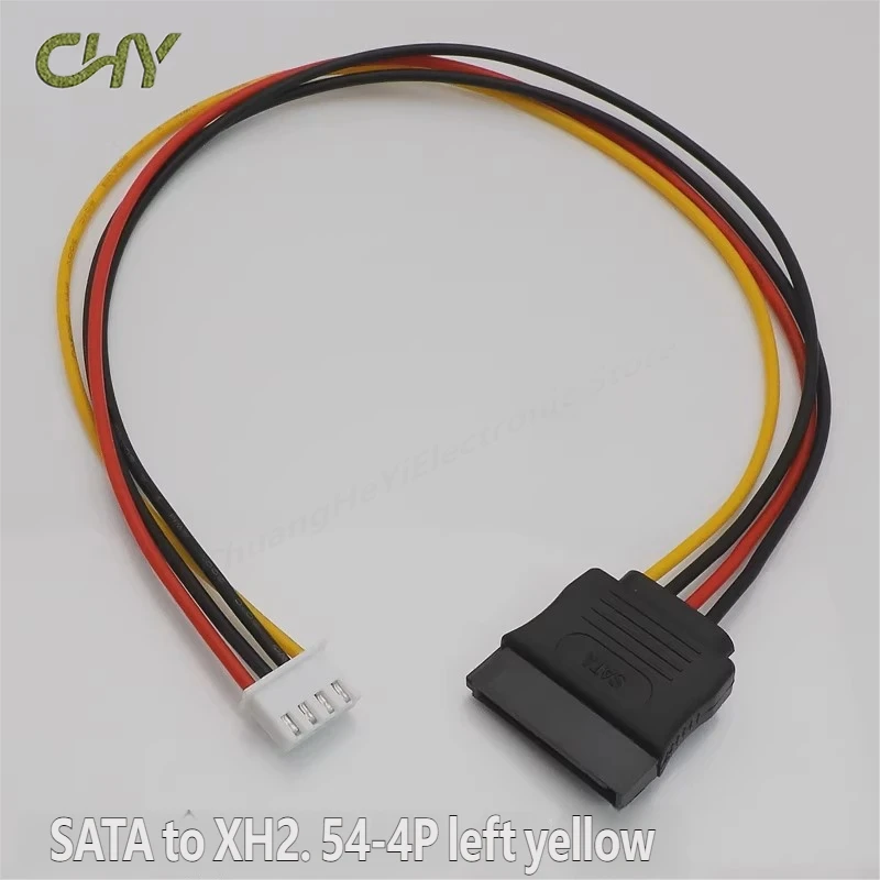 Host Solid State Drive SATA 15PIN Power Cable One To Two Big 4Pin Small 4P XH PH 2510