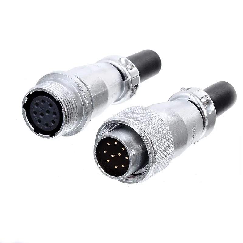 WEIPU WS16 TQ+ZQ Industrial Docking Joint Wire Cable Electrical Connector M16 2 3 4 5 7 9 10 Pin Solar Radio Video UAV Electric