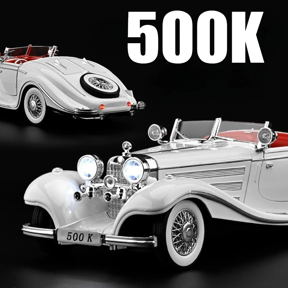 

Большой 1:18 500K Honda Accord, модель автомобиля, игрушка, металлическая литая под давлением звуковая световая связь, рулевые двери, открытые модели, украшения для хобби, подарки